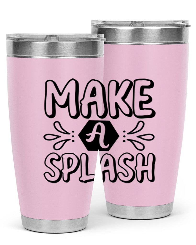 Make a splash 310#- mermaid- Tumbler