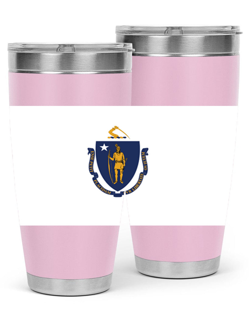 Massachusetts 31#- Us Flags- Tumbler