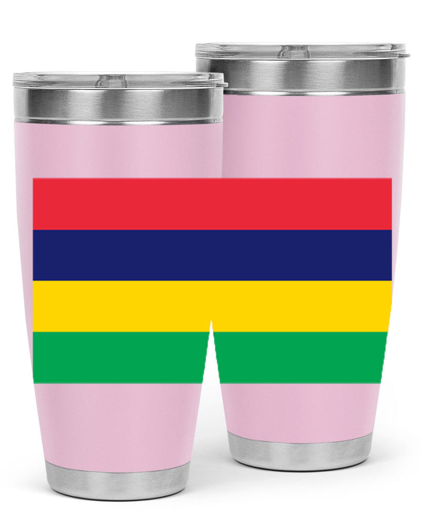 Mauritius 88#- world flags- Tumbler