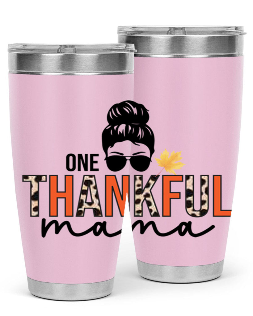 One thankful mama 463#- fall- Tumbler