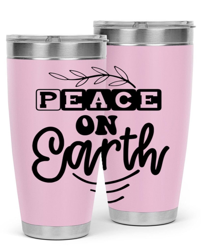 Peace on Earth 335#- winter- Tumbler