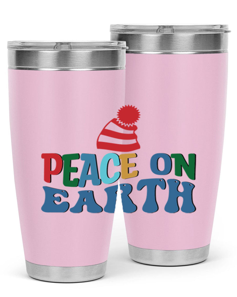 Peace on Earth 337#- winter- Tumbler