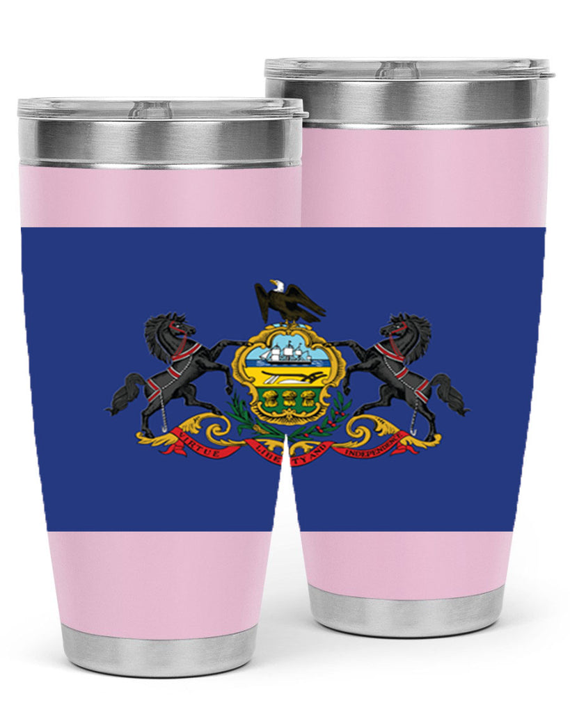 Pensilvania 14#- Us Flags- Tumbler
