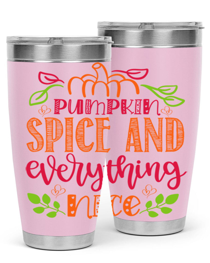 Pumpkin Spice and Everything Nice 536#- fall- Tumbler