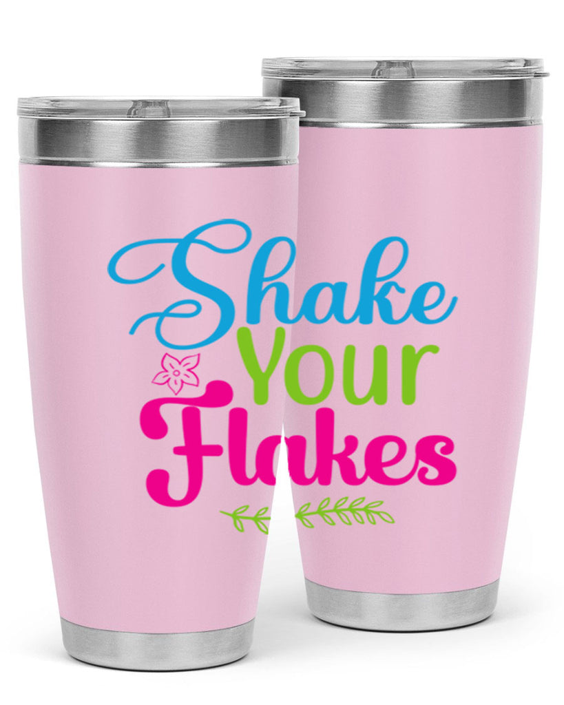 Shake Your Flakes 356#- winter- Tumbler