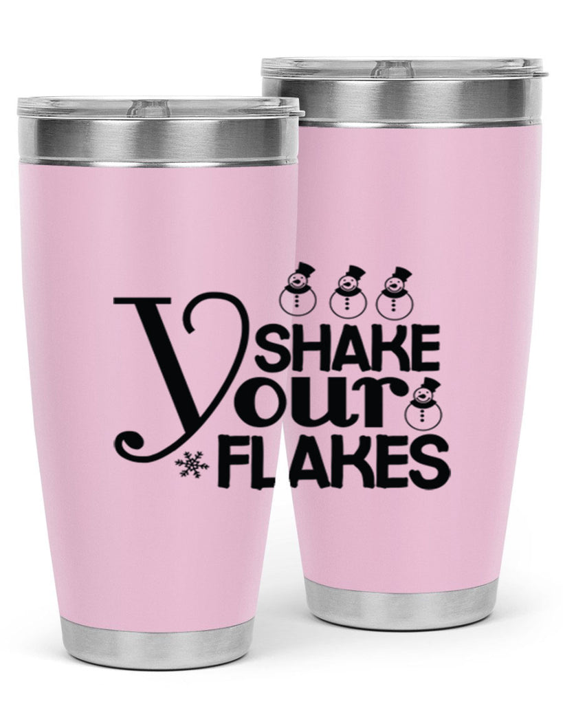 Shake Your Flakes 357#- winter- Tumbler