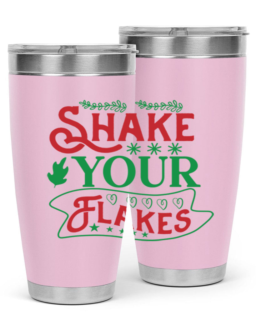 Shake Your Flakes 358#- winter- Tumbler