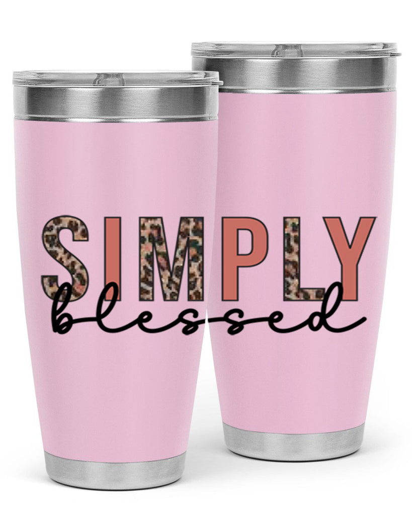 Simply blessed 575#- fall- Tumbler