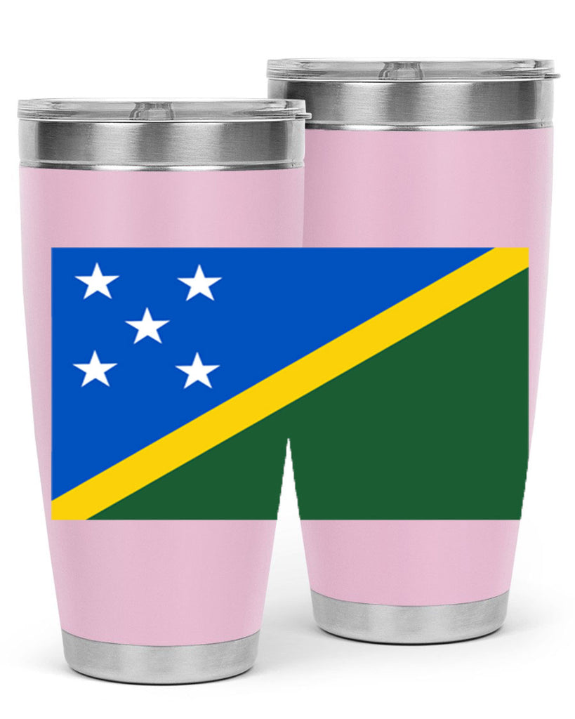 Solomon Islands 38#- world flags- Tumbler