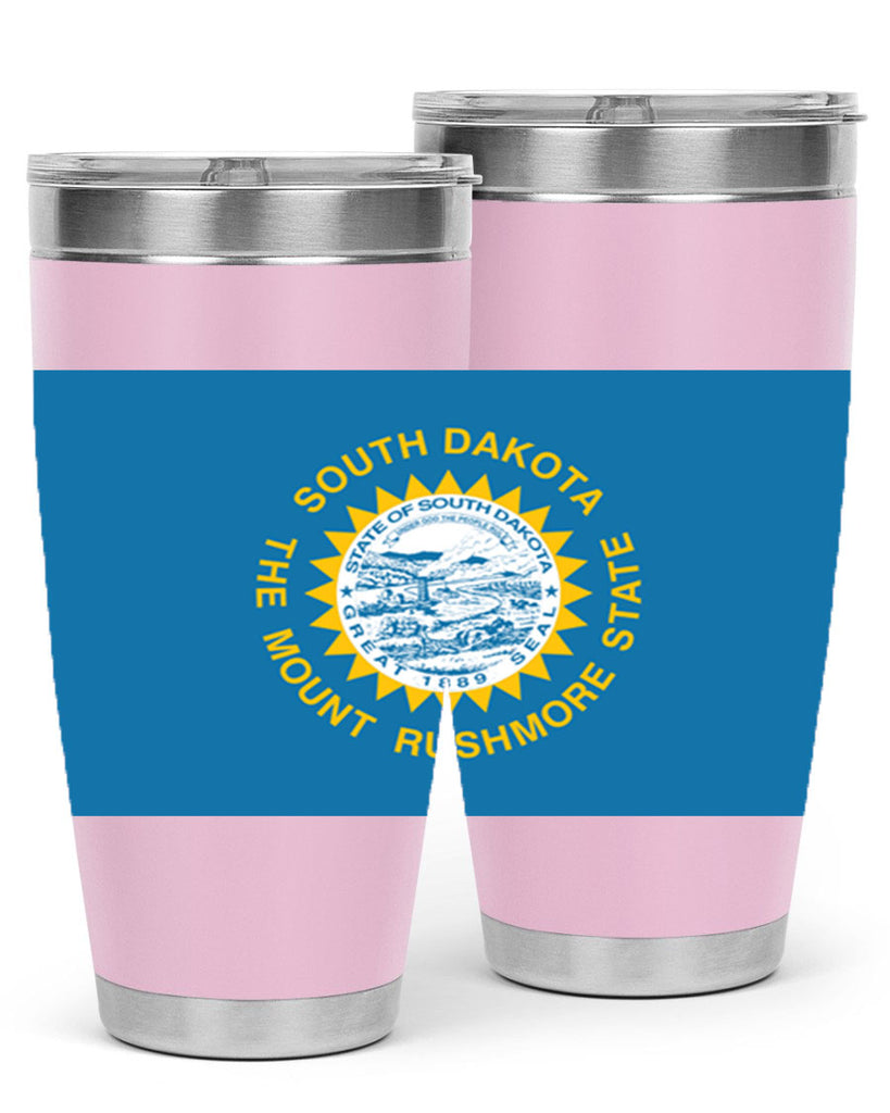 South Dakota 11#- Us Flags- Tumbler