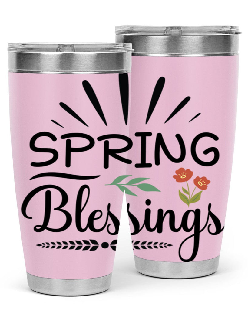 Spring Blessings  482#- spring- Tumbler