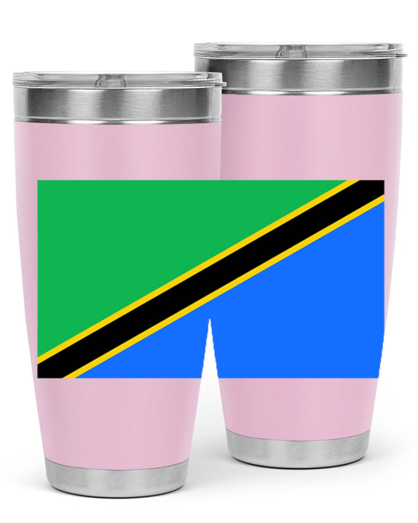 Tanzania 24#- world flags- Tumbler