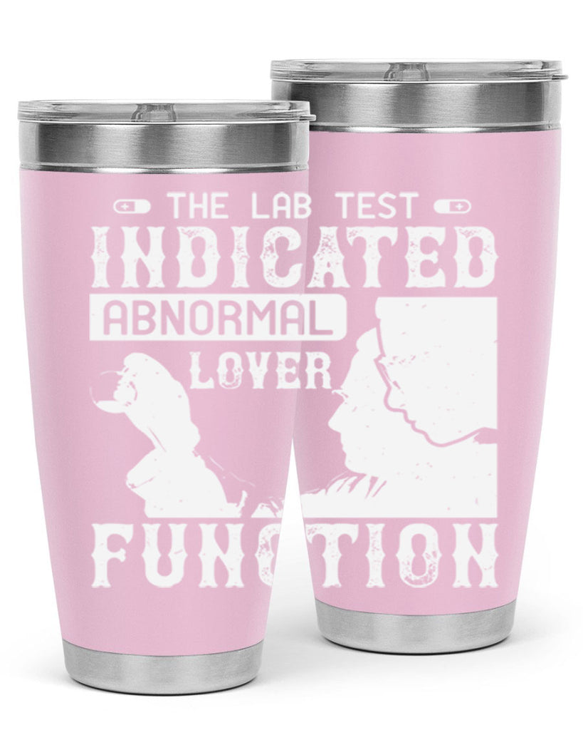 The lab test indicated abnormal lover function Style 22#- medical- tumbler