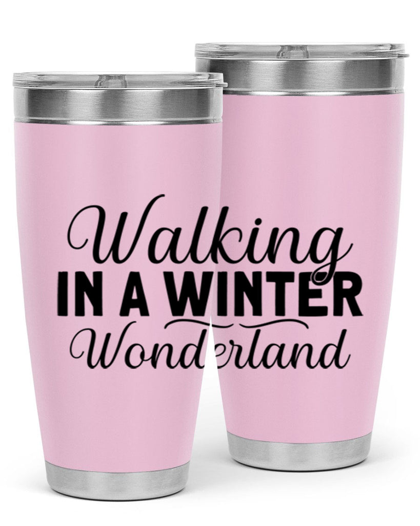 Walking in a Winter Wonderland 434#- winter- Tumbler