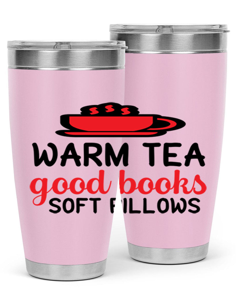 Warm tea good books soft pillows 448#- winter- Tumbler