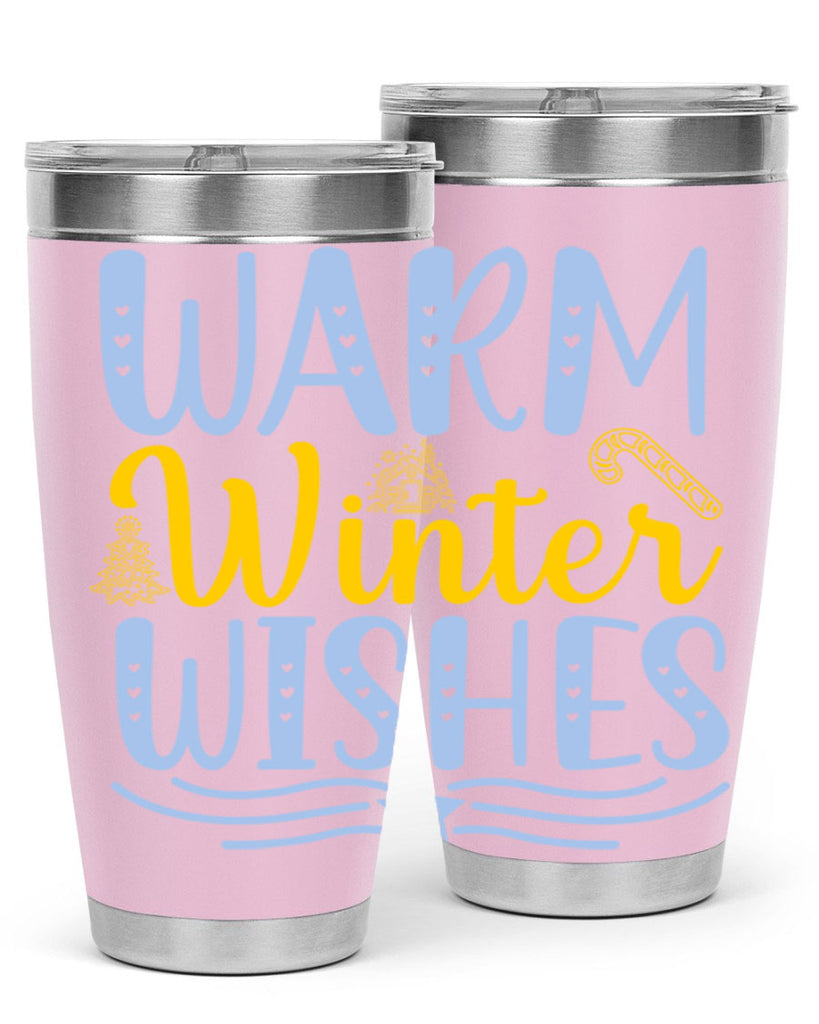 Warm winter wishes 449#- winter- Tumbler