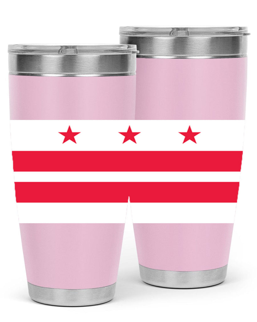 Washington DC 5#- Us Flags- Tumbler