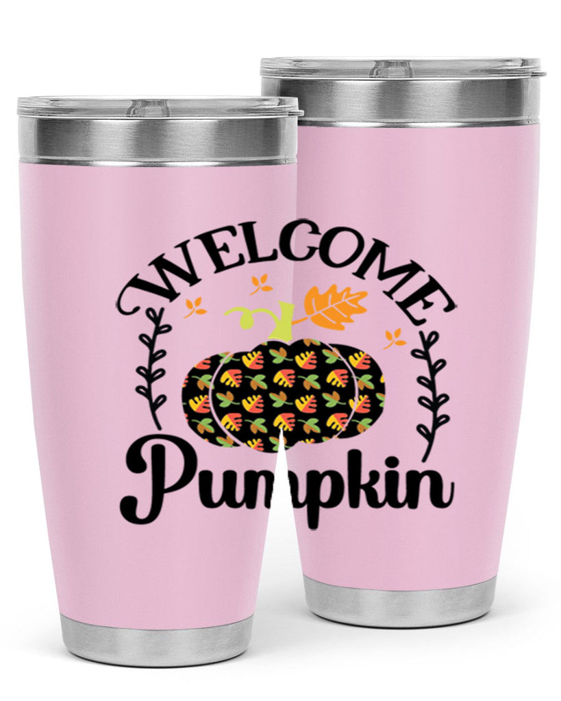 Welcomepumpkin 640#- fall- Tumbler