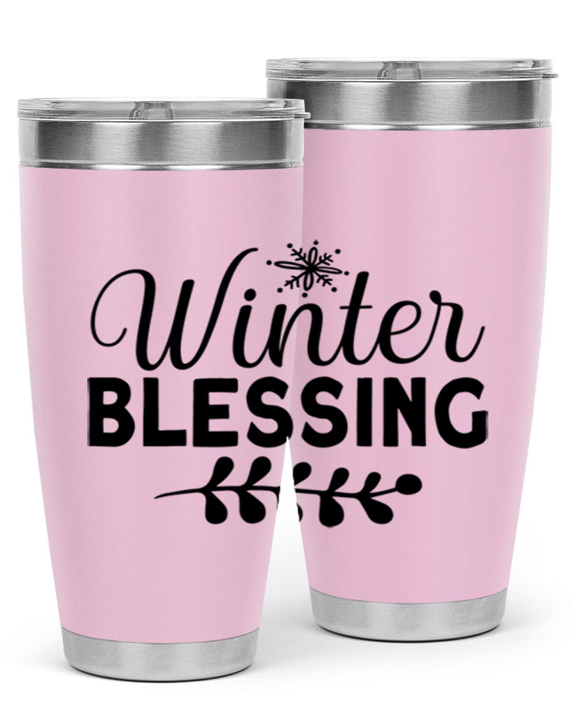 Winter Blessing488#- winter- Tumbler