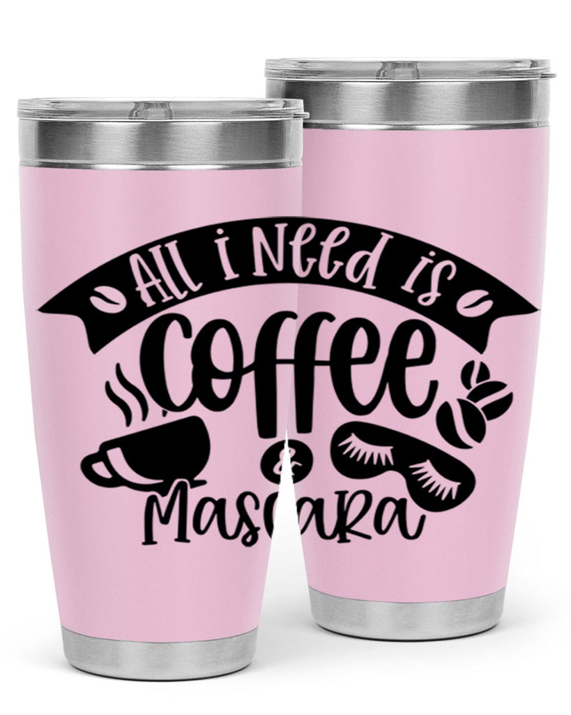 all i need is coffee mascara 188#- coffee- Tumbler