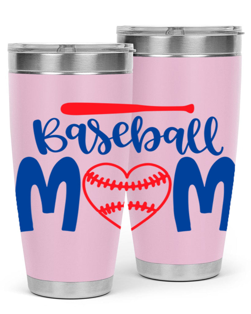 baseball mom 2077#- baseball- Tumbler