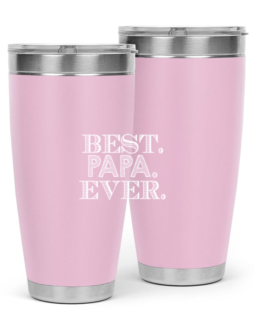 best papa ever 93#- grandpa - papa- Tumbler