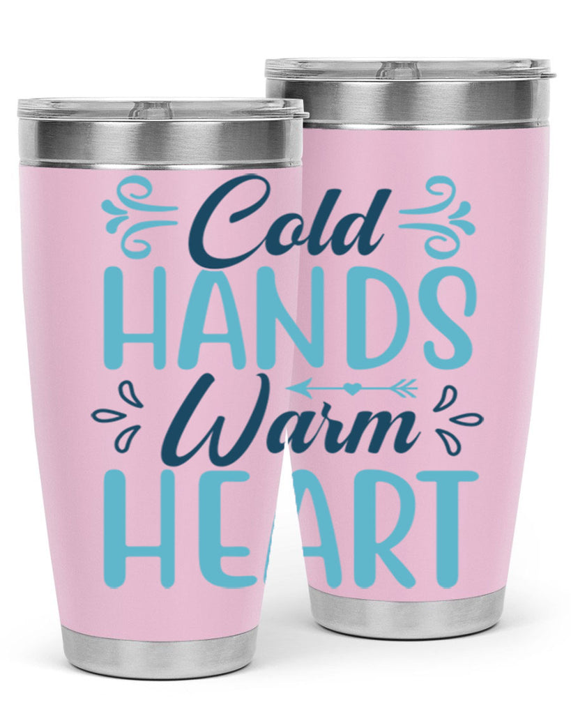 cold hands warm heart 50#- winter- Tumbler