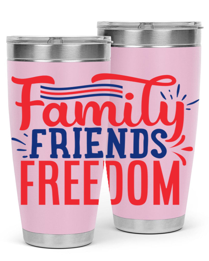 family friends freedom Style 48#- Fourt Of July- Tumbler