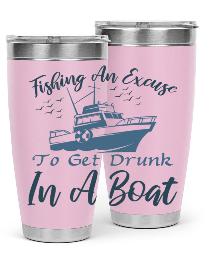 fishing an excuse 152#- fishing- Tumbler