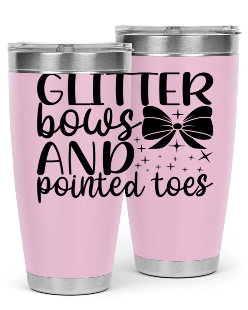 glitter bows and pointed toes44#- ballet- Tumbler