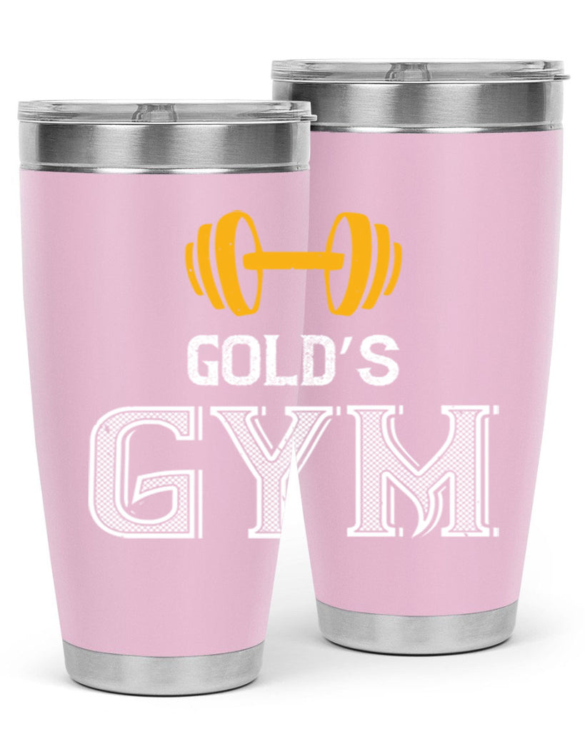 gold gym 101#- gym- Tumbler