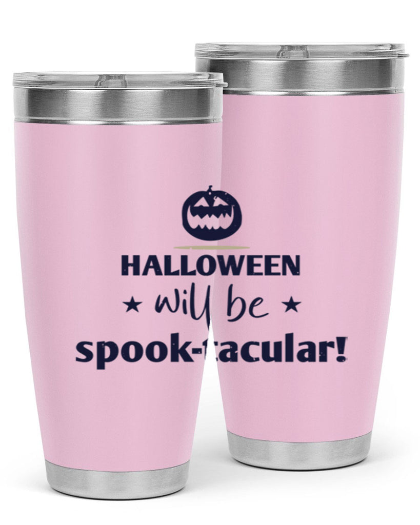 halloween will be spooktacular 156#- halloween- Tumbler