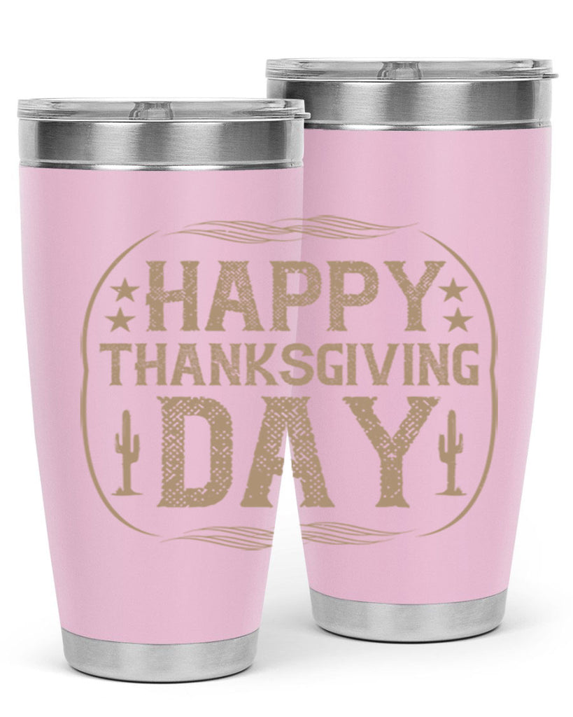 happy thanksgiving day 35#- thanksgiving- Tumbler