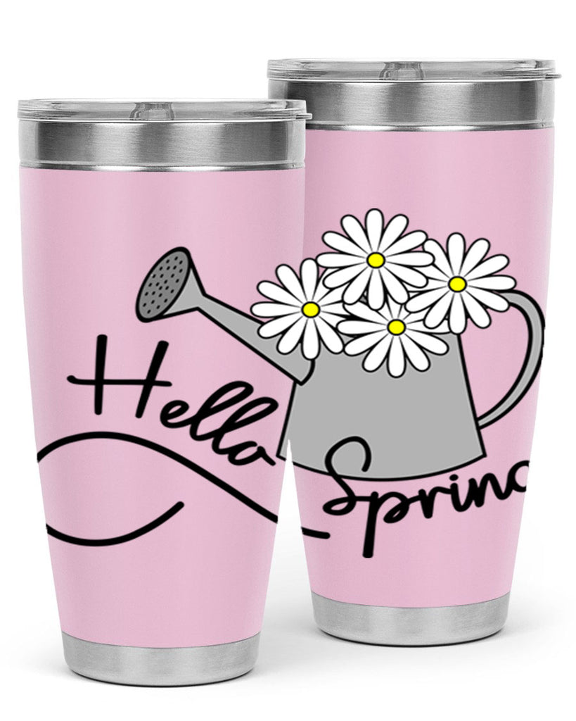 hello spring watering can208#- spring- Tumbler