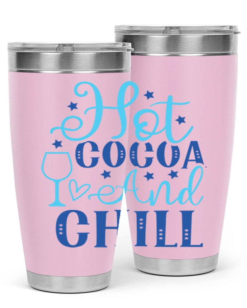 hot cocoa and chill 206#- winter- Tumbler