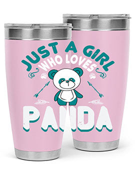 just a girl who loves panda 21#- Bears- Tumbler