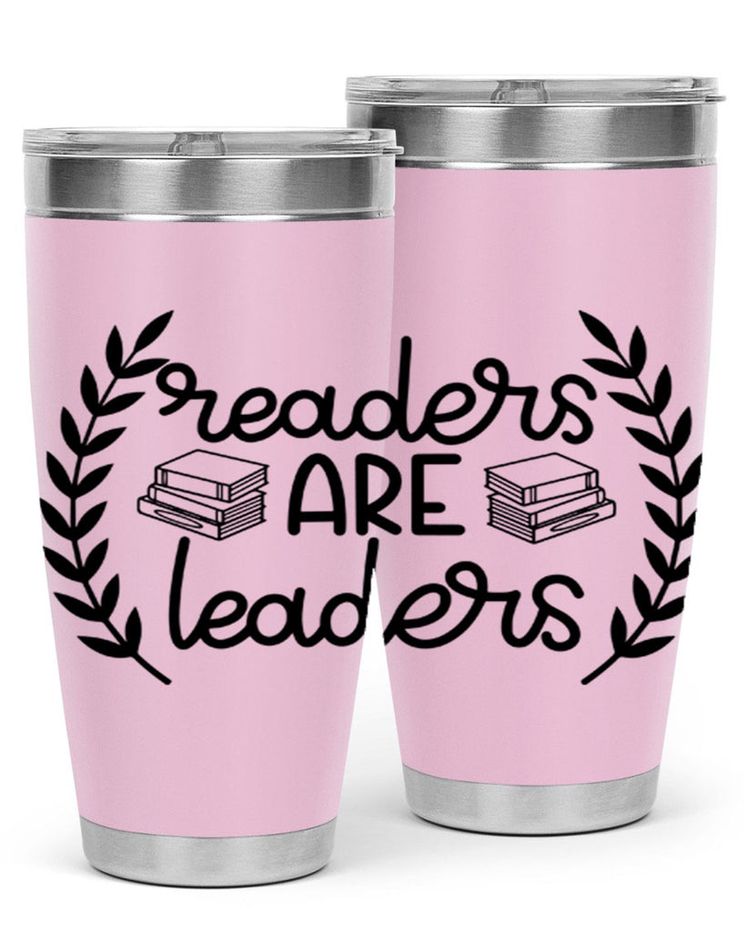 readers are leaders 33#- reading- Tumbler