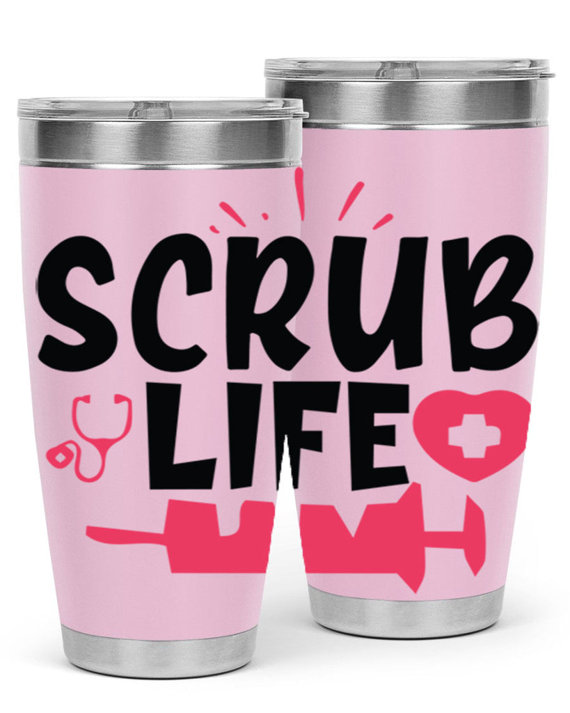 scrub life Style Style 44#- nurse- tumbler