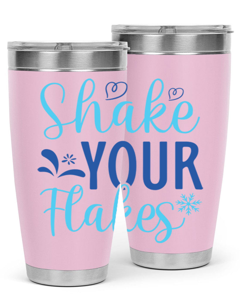 shake your flakes 359#- winter- Tumbler