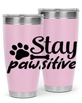 stay paw sitive Style 61#- dog- Tumbler