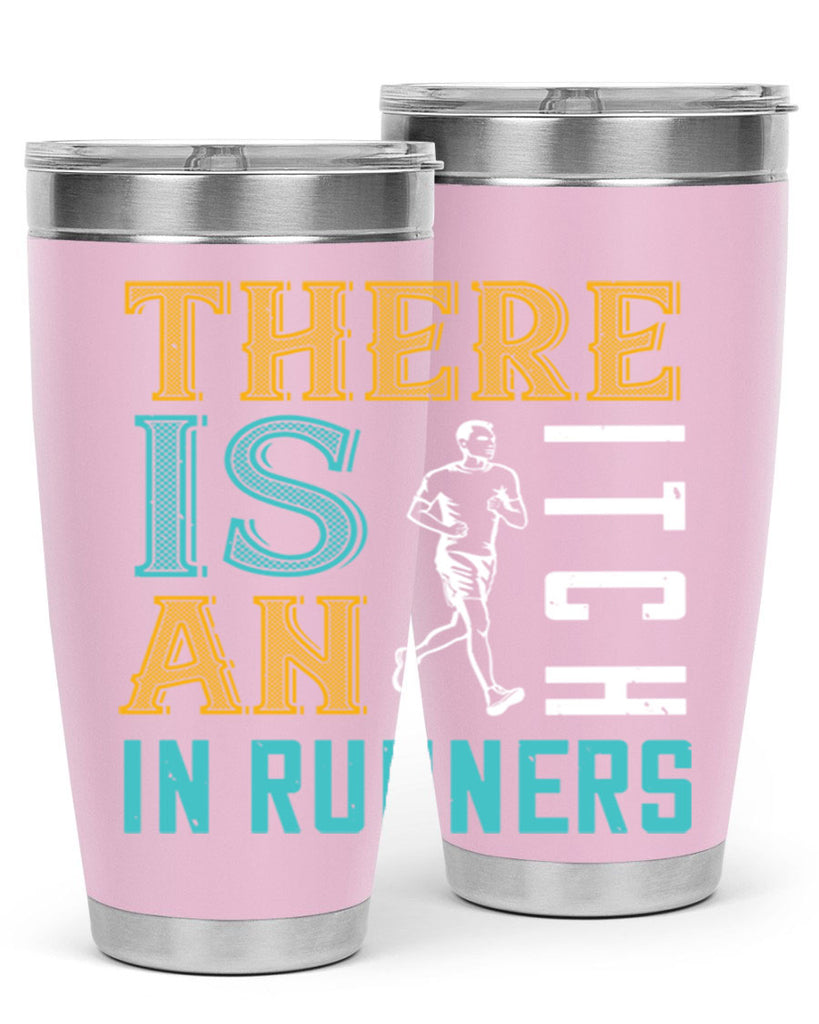 there is an itch in runners 9#- running- Tumbler