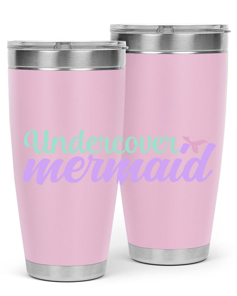 undercover mermaid 8#- mermaid- Tumbler