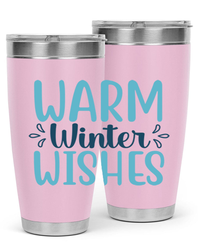 warm winter wishes 455#- winter- Tumbler