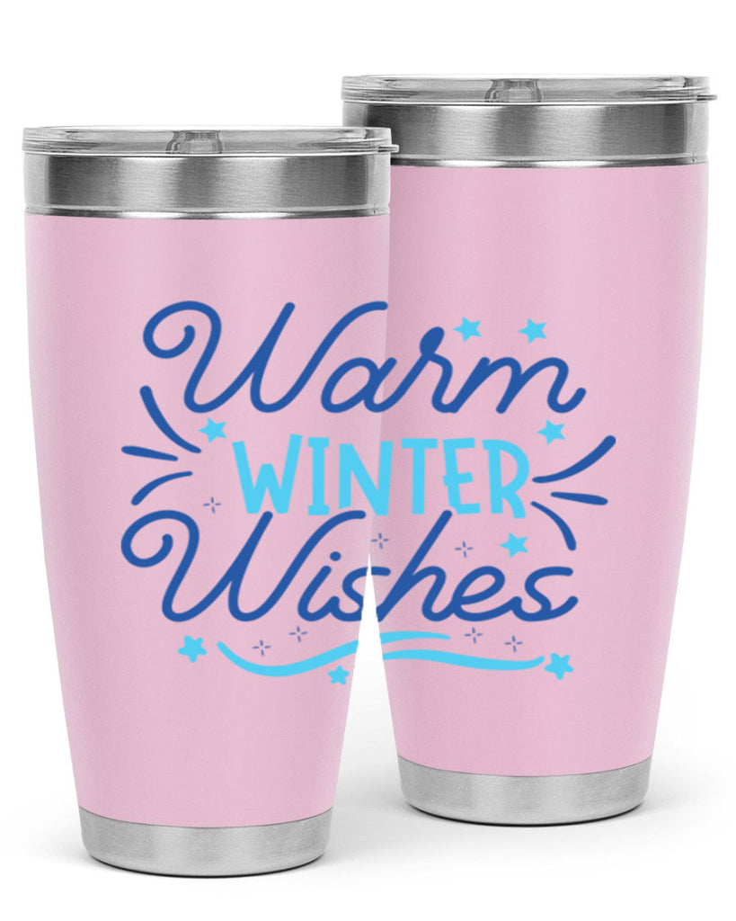 warm winter wishes 457#- winter- Tumbler