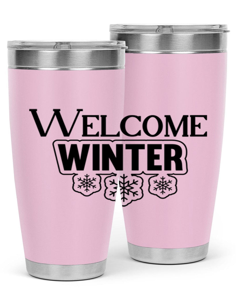 welcome winter 474#- winter- Tumbler