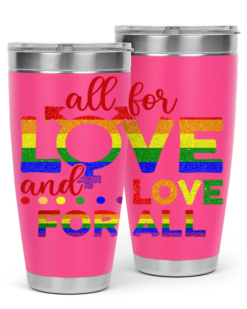 All For Love Love For All Lgbt Design 45#- lgbt- Tumbler