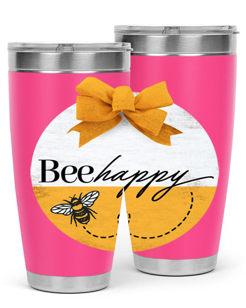 Bee Happy Mockup27#- spring- Tumbler