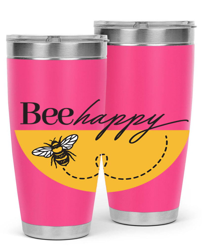 Bee Happy30#- spring- Tumbler
