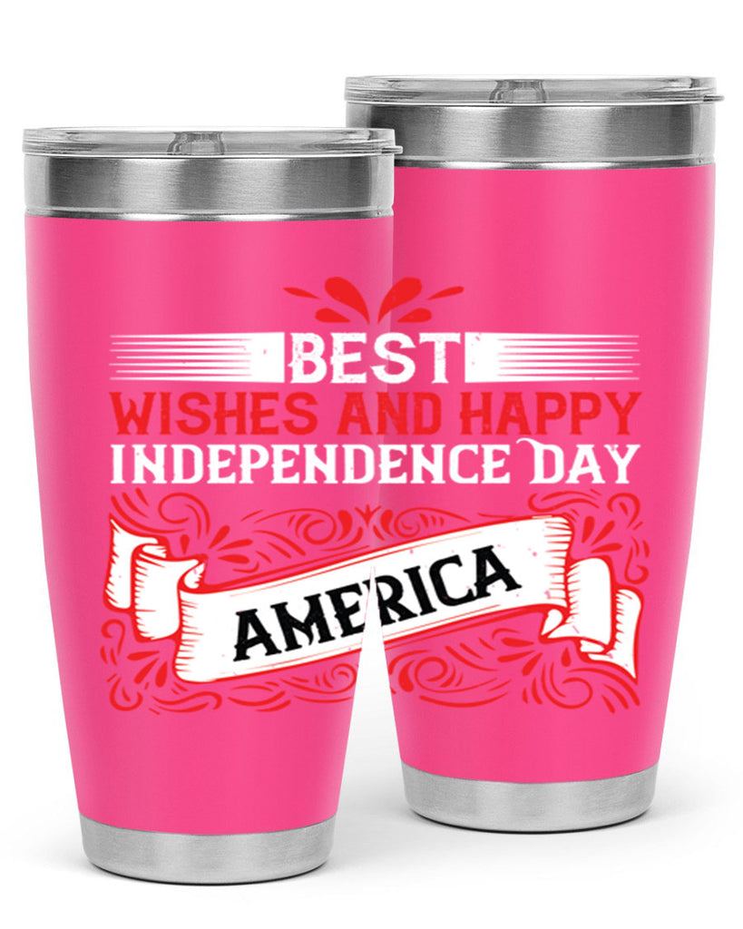 Best wishes and happy Independence Day america Style 86#- Fourt Of July- Tumbler