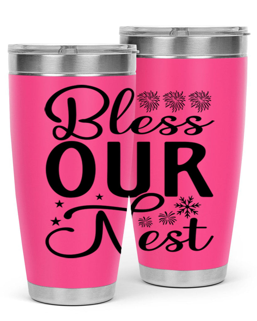 Bless Our Nest 51#- spring- Tumbler